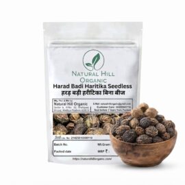 Natural Hill Organic Harad Badi Haritika Seedless -Digestion