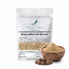 Natural Hill Organic Harad Badi Haritika Seedless Powder