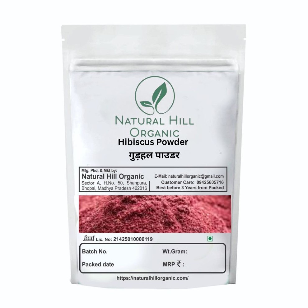 Hibiscus Powder – Natural Hill Organic For Hair & Skin Care
