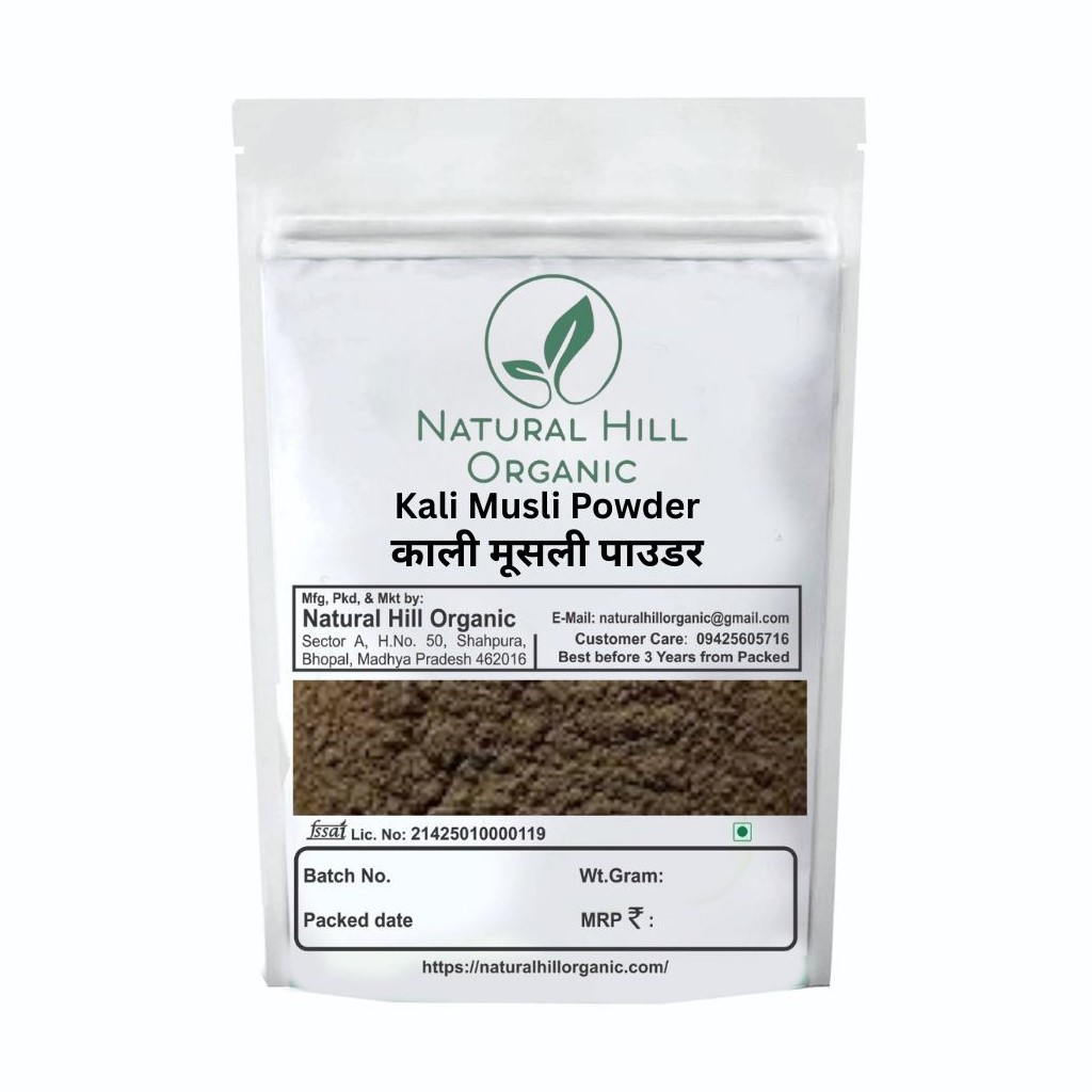 Natural Hill Organic Kali Musli Powder – Vitality Support