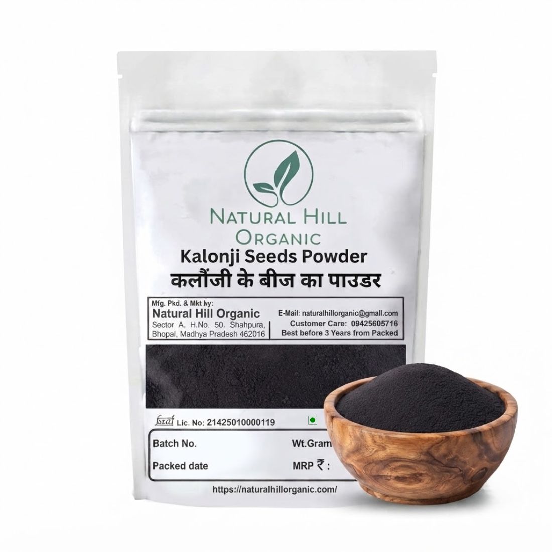 Natural Hill Organic Kalonji Seeds Powder – For Kitchen Use