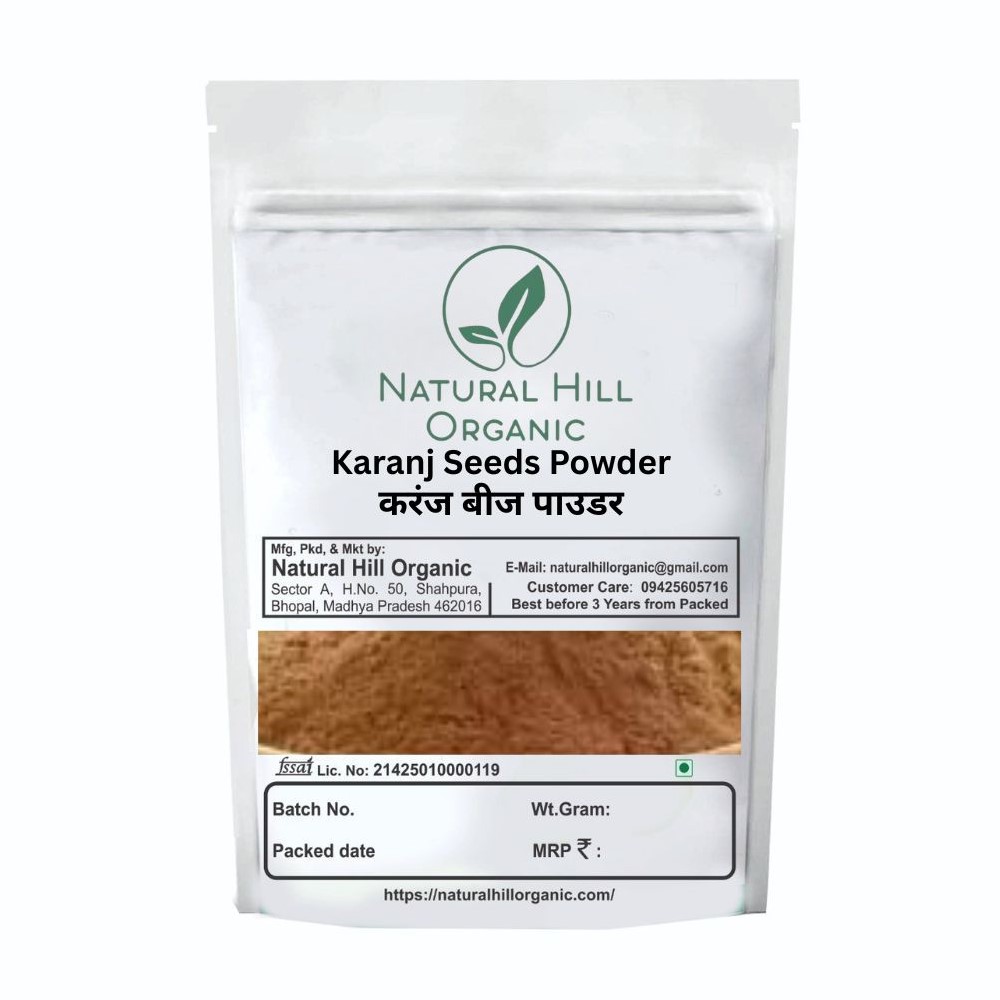 Karanj Seeds Powder - Natural Hill Organic – for Herbal Use