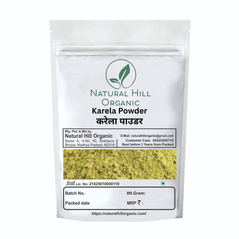 Natural Hill Organic Karela Powder - Support Daily Wellness