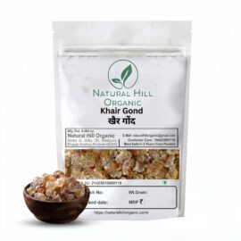 Natural Hill Organic Khair Gond - Plant Resin for Wellness Use