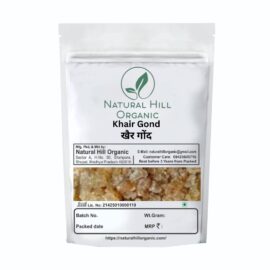 Natural Hill Organic Khair Gond Plant Resin for Wellness Use