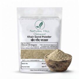 Natural Hill Organic Khair Gond Powder - Gum for Daily Use