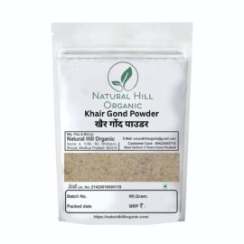 Natural Hill Organic Khair Gond Powder - Gum for Daily Use