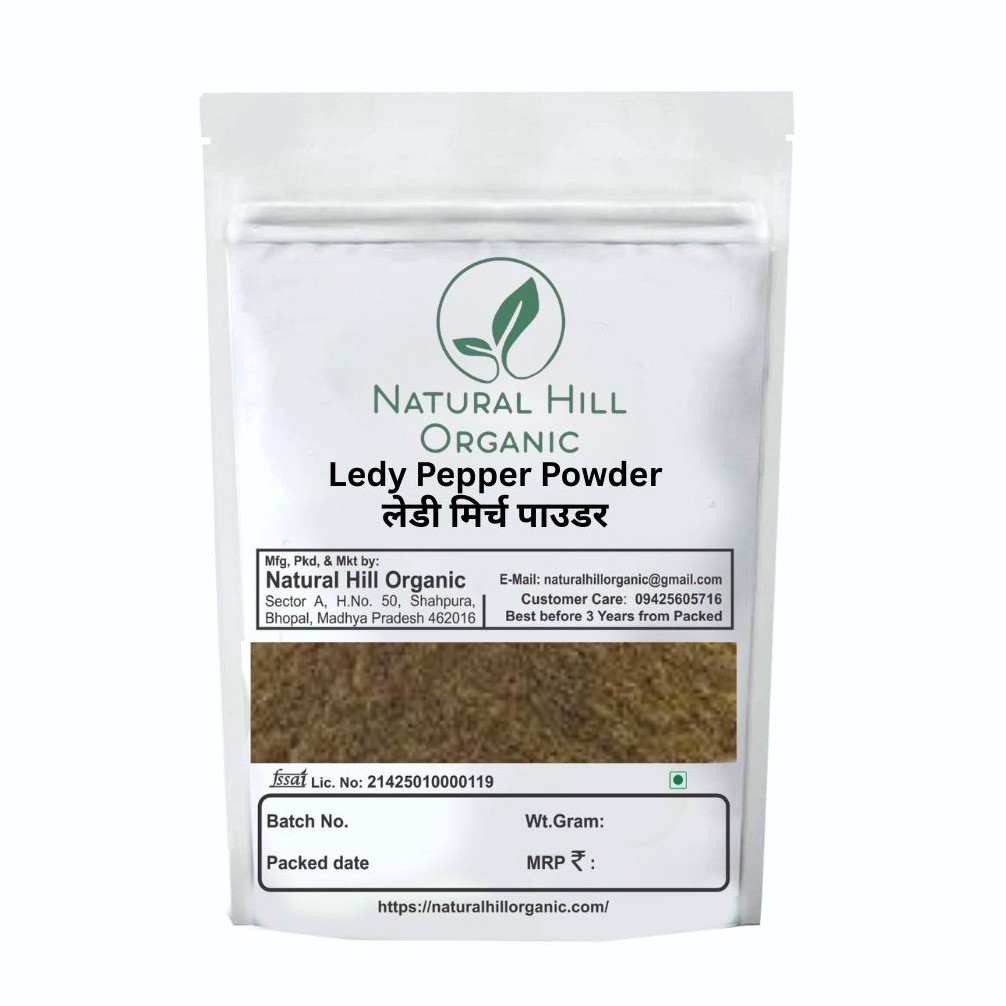 Ledy Pepper Powder Natural Hill Organic -For Cooking Flavour