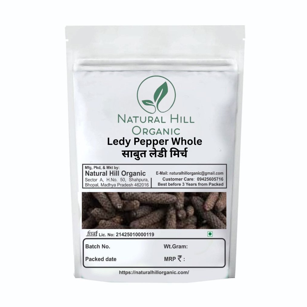 Natural Hill Organic Ledy Pepper Whole – Adds Warm Flavour