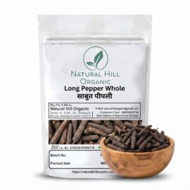 Natural Hill Organic Long Pepper Whole - Adds Spicy Flavour