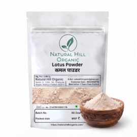 Natural Hill Organic Lotus Powder – Gentle Floral Ingredient