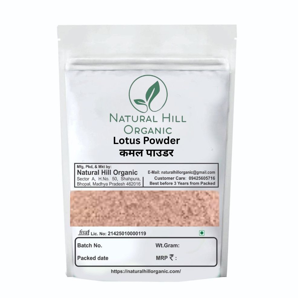 Lotus Powder Natural Hill Organic – Gentle Floral Ingredient