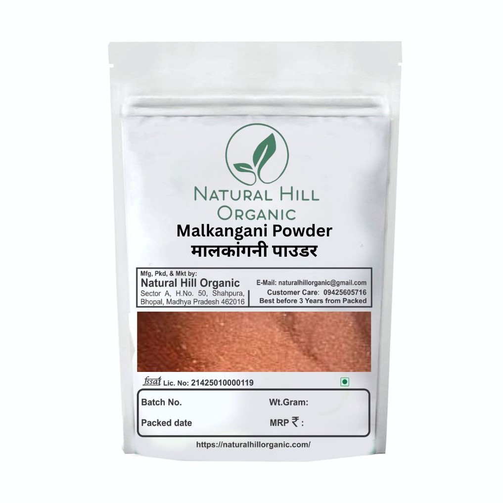 Malkangani Powder - Natural Hill Organic for Lifestyle Use