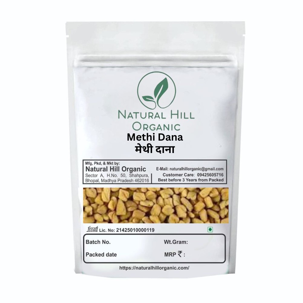 Methi Dana - Natural Hill Organic Herbal Seeds for Daily Use
