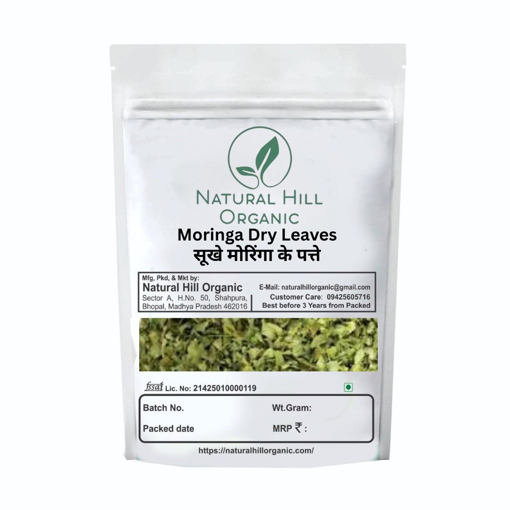 Moringa Dry Leaves Natural Hill Organic Natural Green Leaves