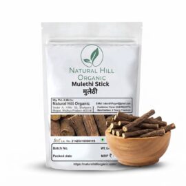 Natural Hill Organic Mulethi Stick - Daily Herbal Preparations