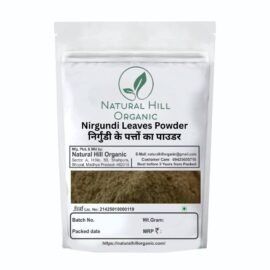 Nirgundi Leaves Powder - Natural Hill Organic For Herbal Use
