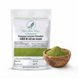Natural Hill Organic Papaya Leaves Powder - Supports Digestion