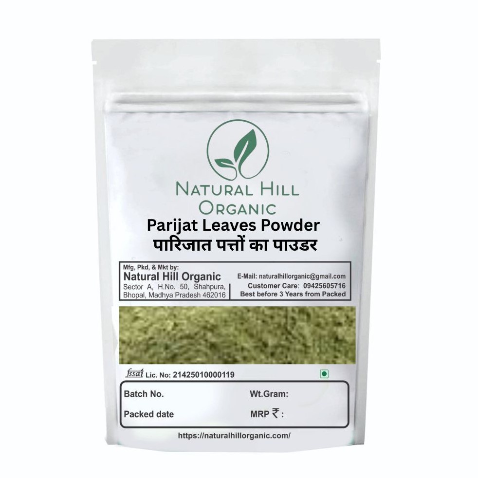 Parijat Leaves Powder Natural Hill Organic Support Calm Mind