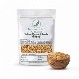 Natural Hill Organic Yellow Mustard Seeds - Flavor Daily Use