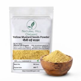Natural Hill Organic Yellow Mustard Seeds Powder - Kitchen Use