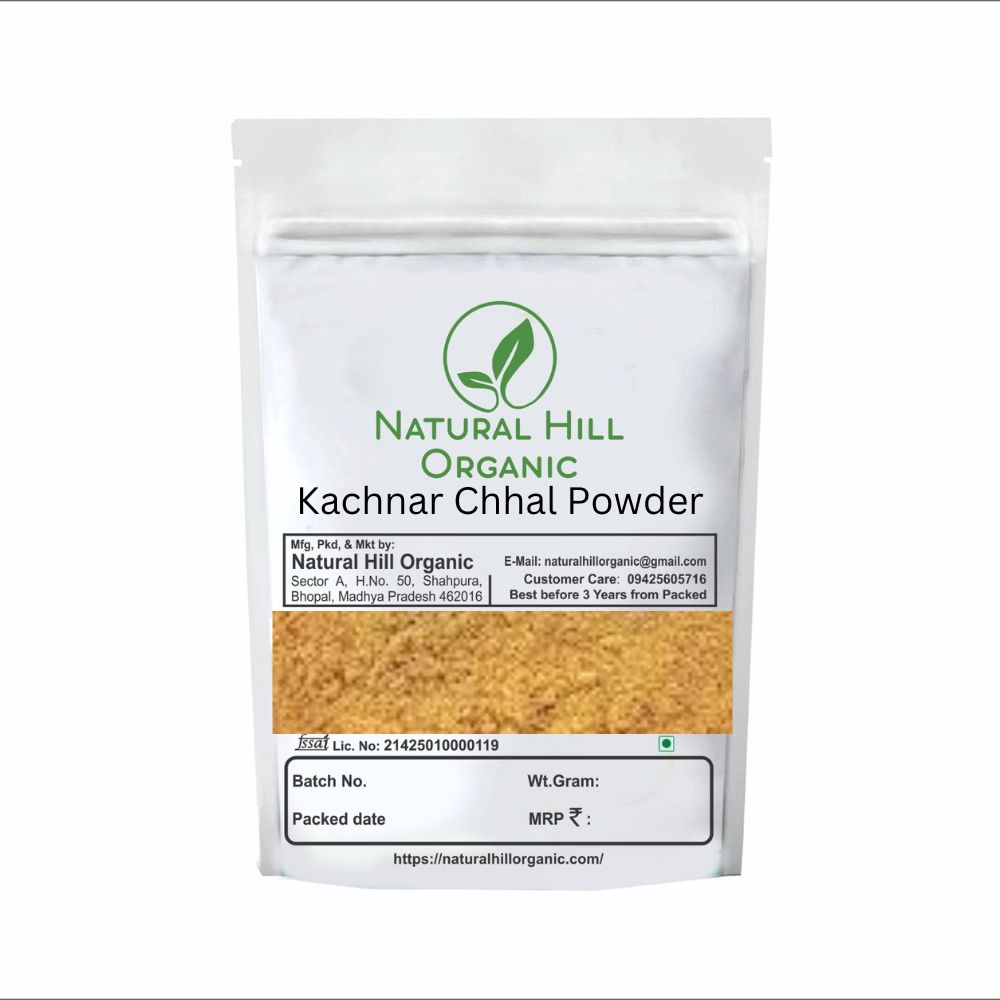Natural Hill Organic Kachnar Chaal Powder for Daily Wellness