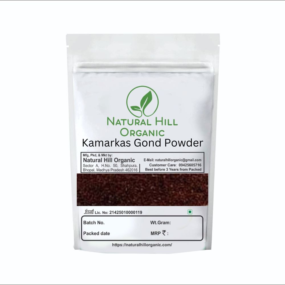 Natural Hill Organic Kamarkas Gond Powder – Use for Cooking