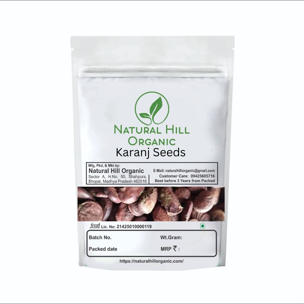 Natural Hill Organic Karanj Seeds – Use for Home Remedies