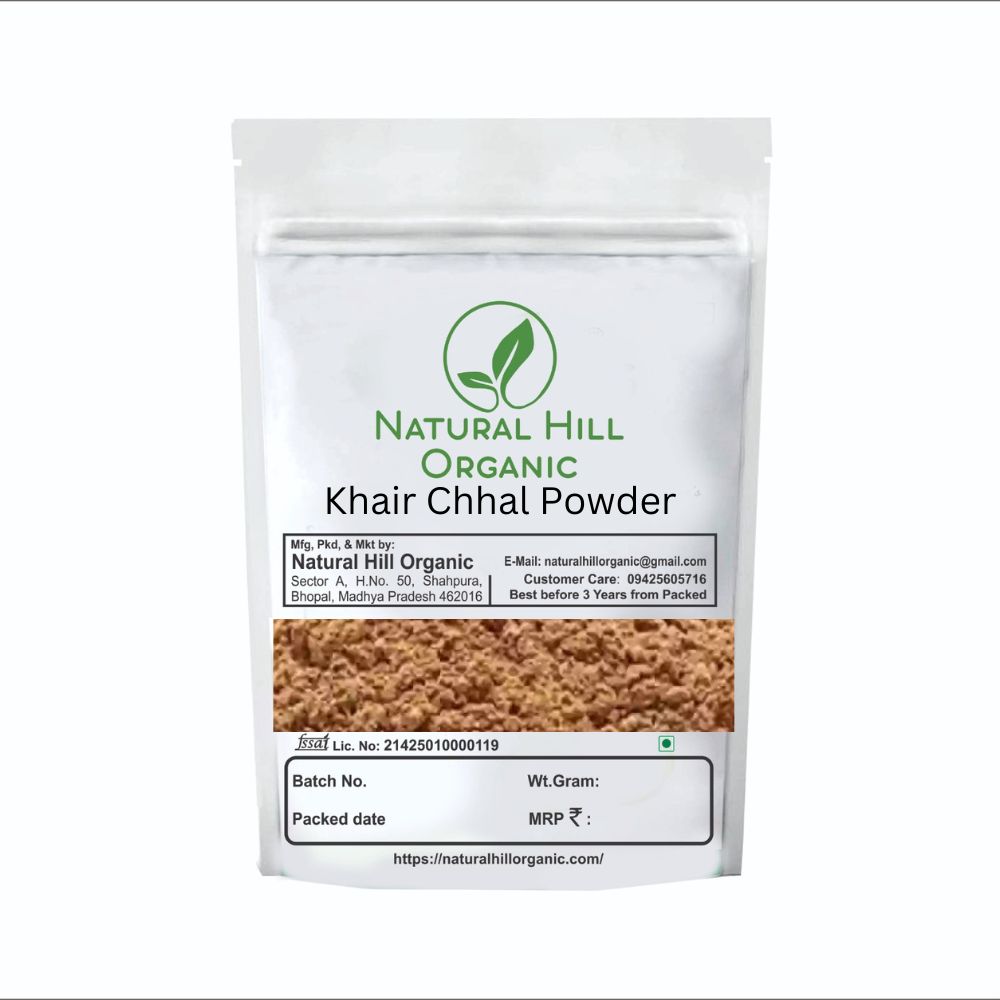Natural Hill Organic Khair Chaal Powder - Support Daily Care