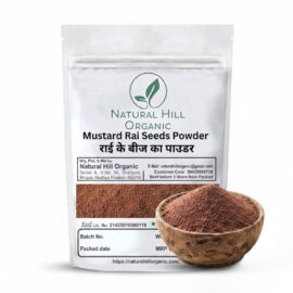 Natural Hill Organic Mustard Rai Seeds Powder - Aromatic Spice