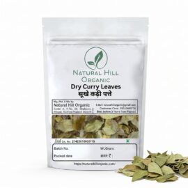 Natural Hill Organic Dry Curry Leaves - For Daily Cooking & Wellness