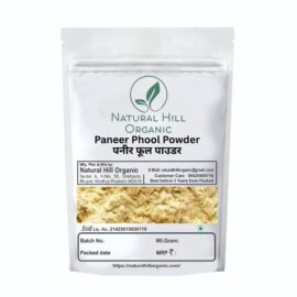 Natural Hill Organic Paneer Phool Powder - for Daily Wellness Use