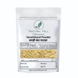 Natural Hill Organic Varahikand Powder - for Daily Wellness