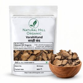 Natural Hill Organic Varahikand (Whole) | Pure Naturally Sun-Dried | Supports Natural Vitality | No Added Chemicals | No Preservatives