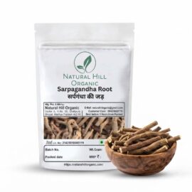 Natural Hill Organic Sarpagandha Root - Supports Wellness Daily Health